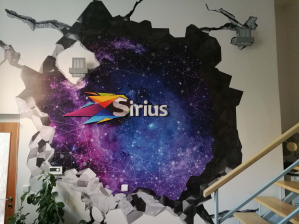 Polep stěny Sirius - 