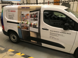 Bosch_Siemens - polepy aut pro agenturu