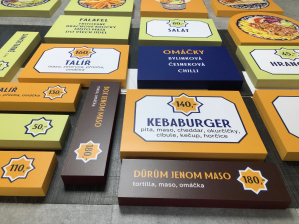 Samarkand Kebab - výroba menuboardu